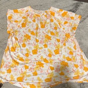 Floral Print Women's Top